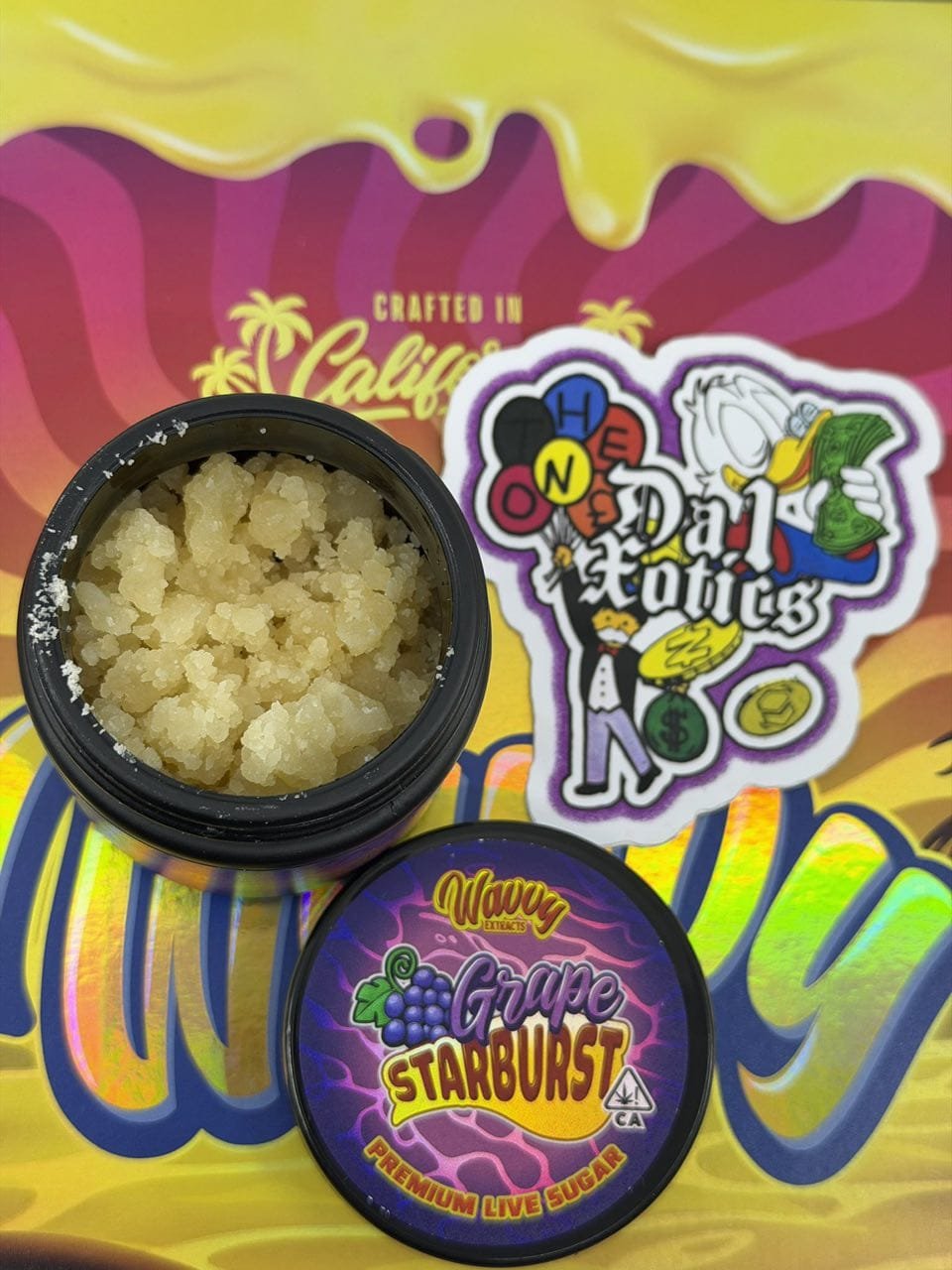 WAVVY EXTRACTS - HALF N HALF WAX BADDER / SUGAR